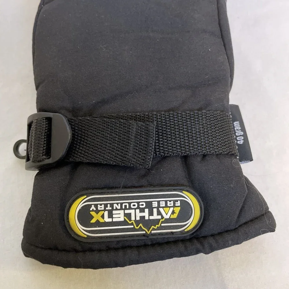 Athletx Free Country Thinsulate Youth 40 gram Snow Ski Winter Gloves Vintage
